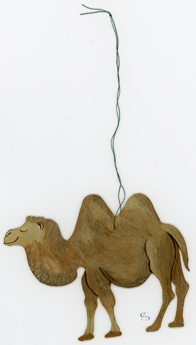 christmas decoration camel front